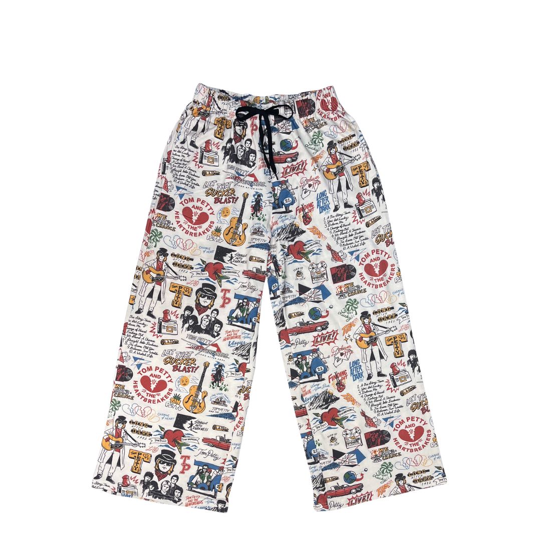 Long After Dark Illustrated Flannel Pajamas