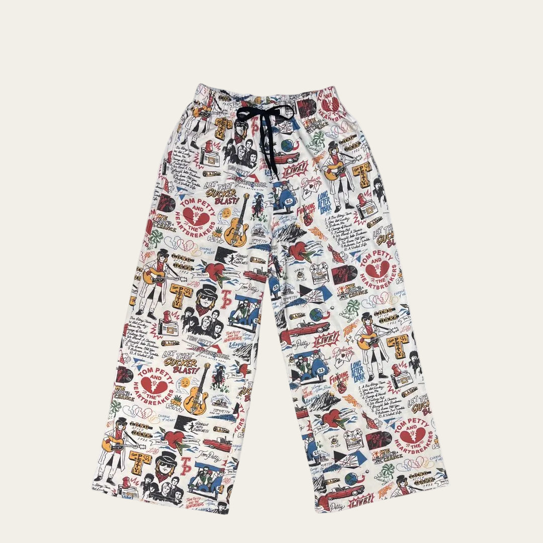 Long After Dark Illustrated Flannel Pajamas