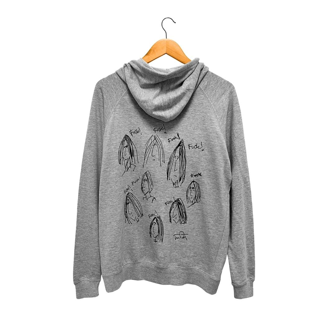 Doodle Zip-Up Hoodie