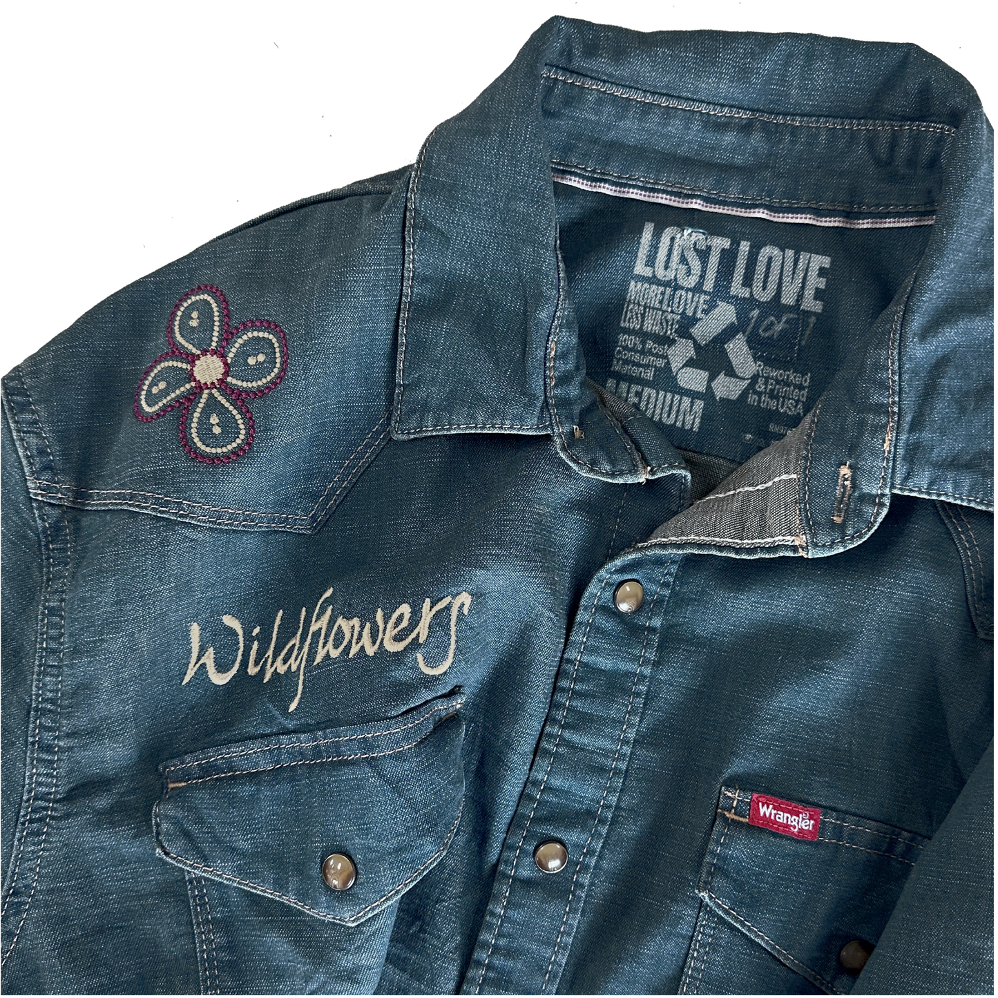 Wildflowers x Lost Love Denim Shirt