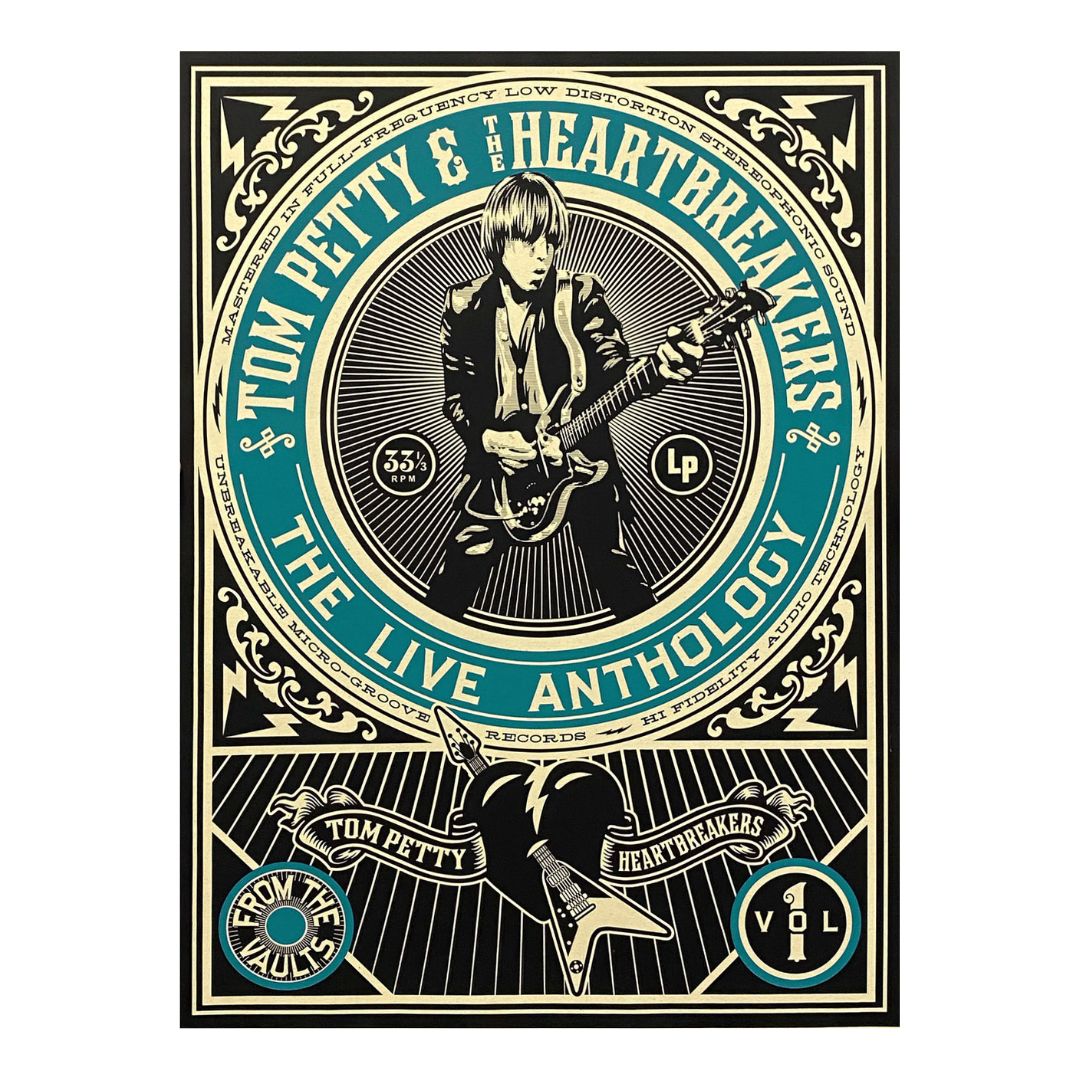 Live Anthology Poster – Tom Petty
