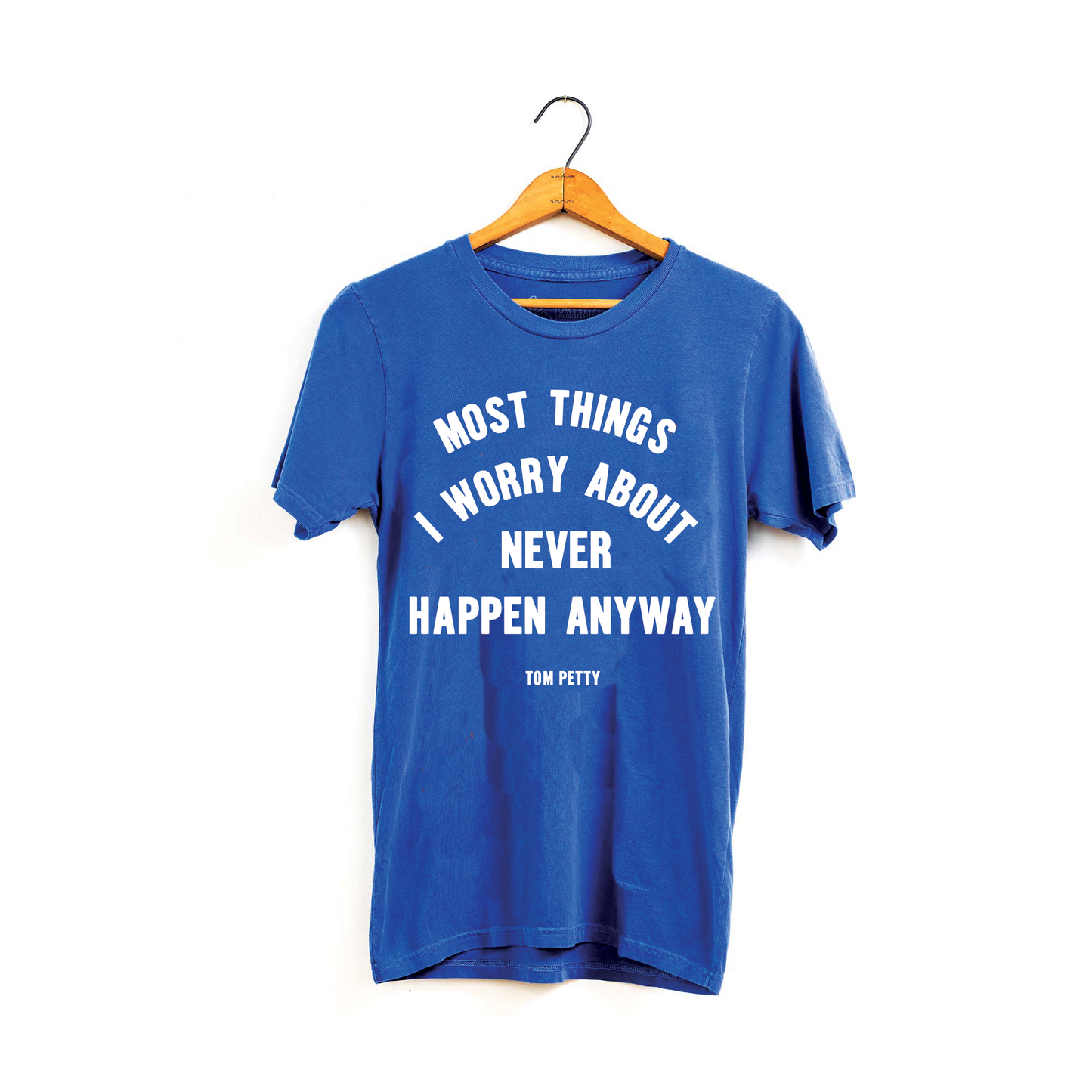 Most things I Worry about flocked tee