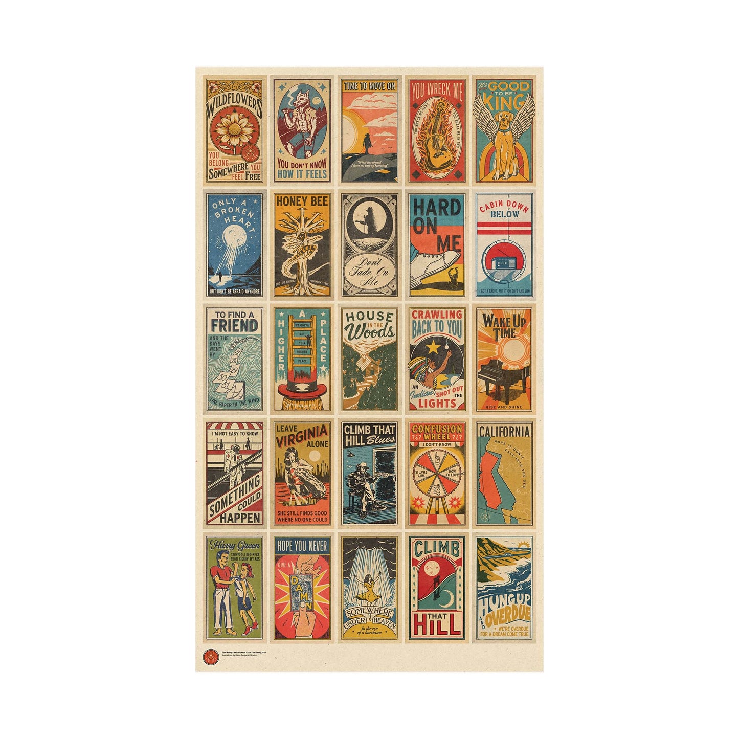 Wildflowers & All The Rest Poster