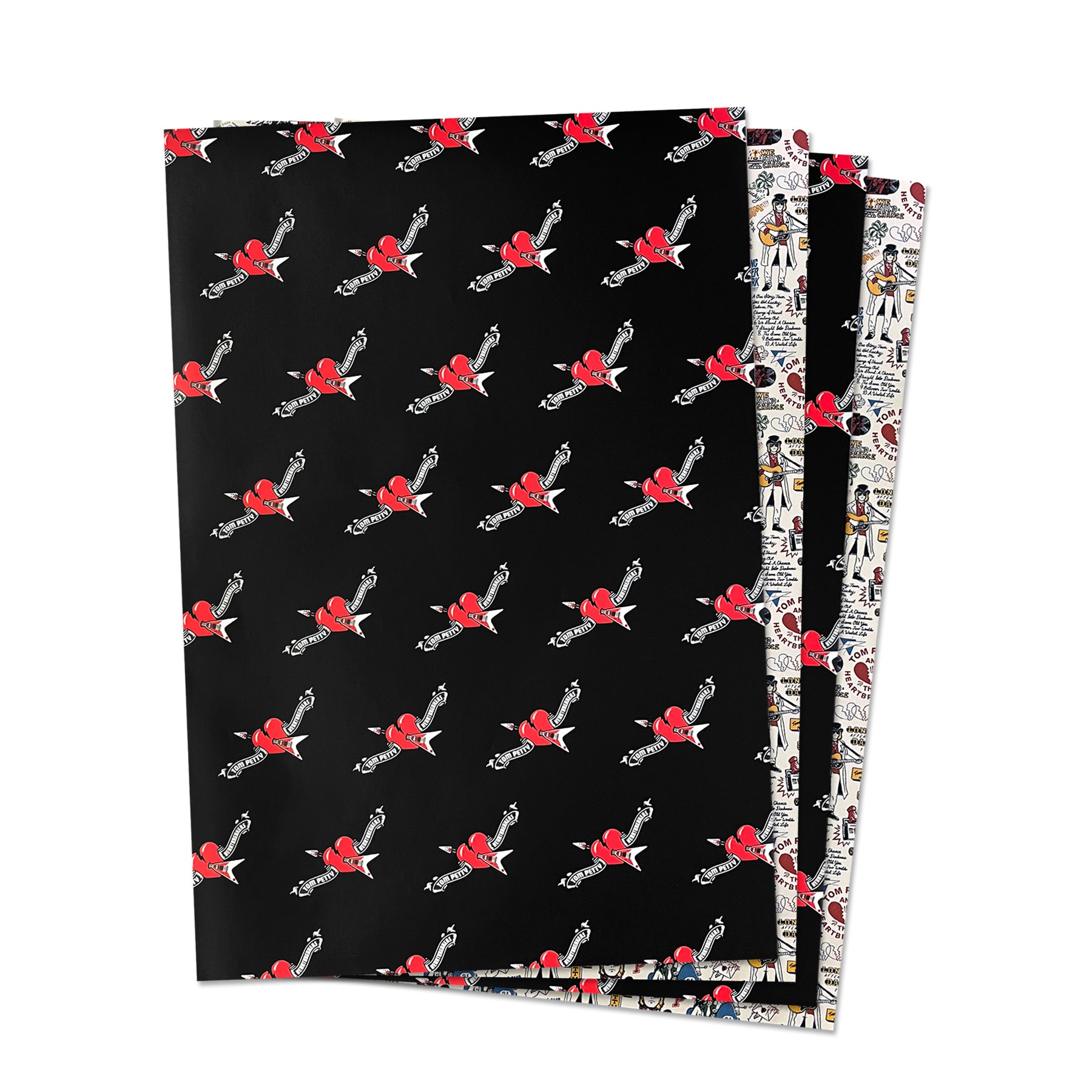 Wrapping Paper Sheets – Tom Petty