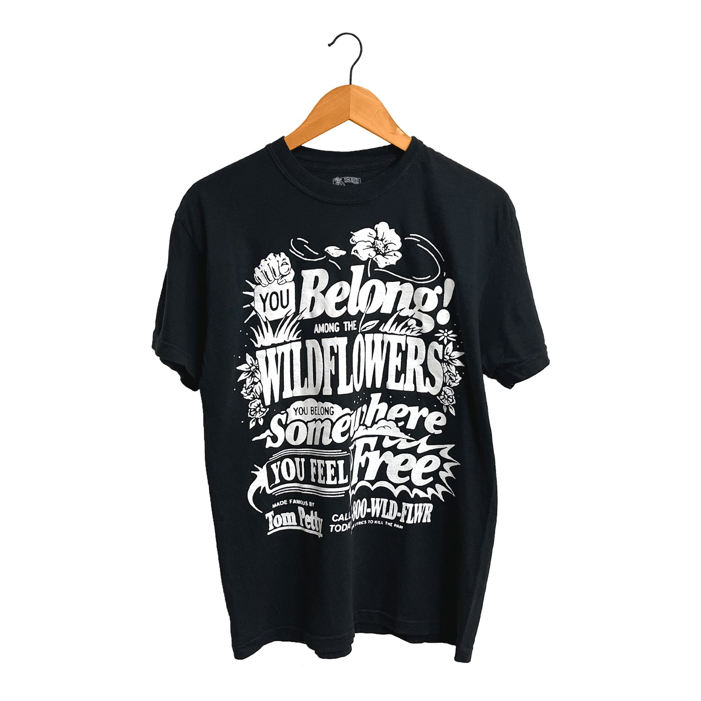 Wildflowers Lyrics tee
