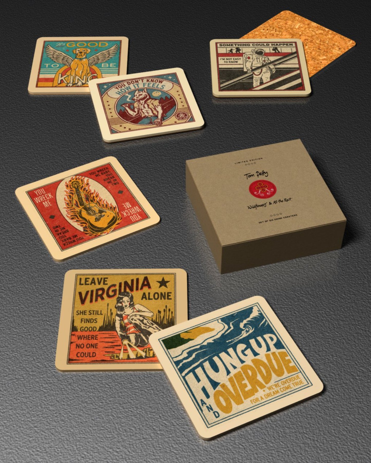 Wildflowers and All the Rest Coaster Set