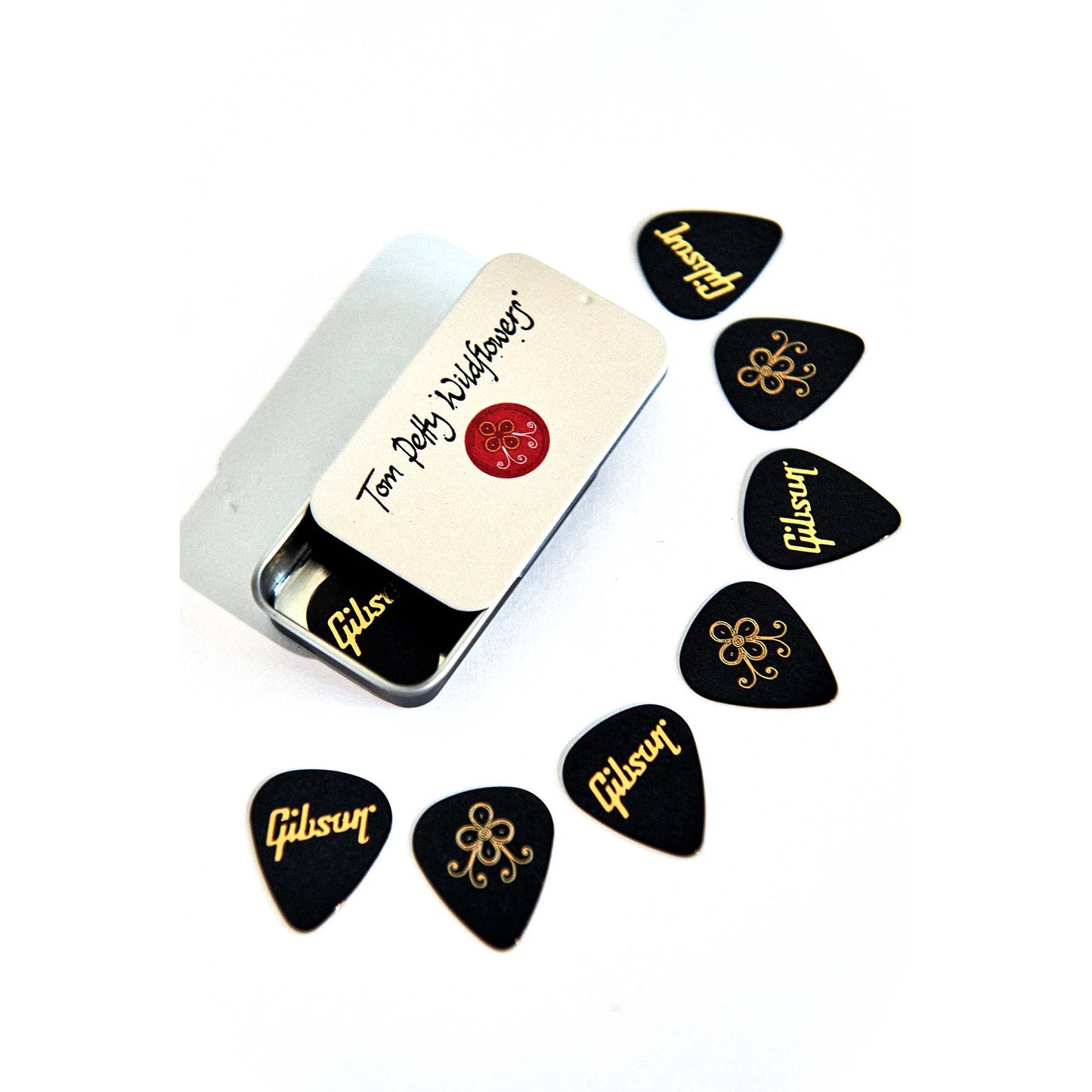 Gibson x Tom Petty Wildflowers Pick Tin