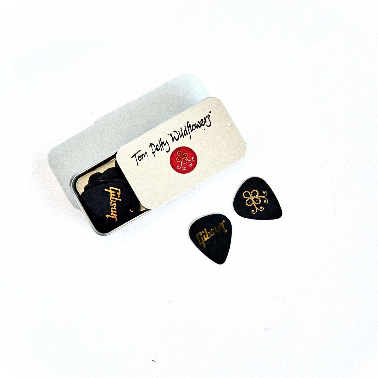 Gibson x Tom Petty Wildflowers Pick Tin