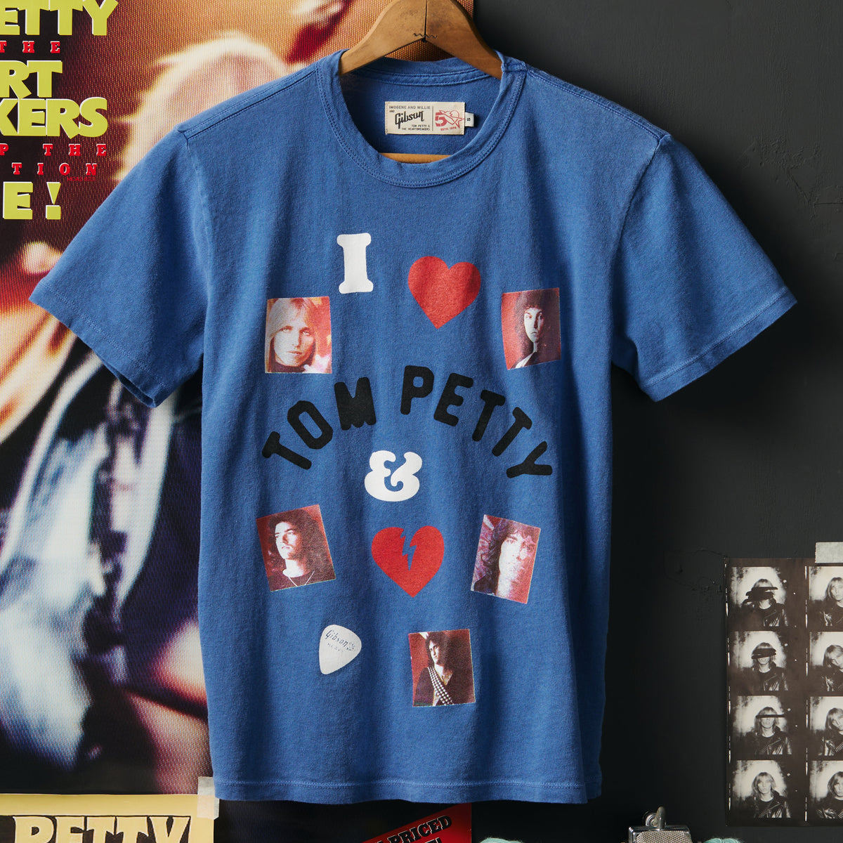 imogene + willie x Gibson DIY tee in blue