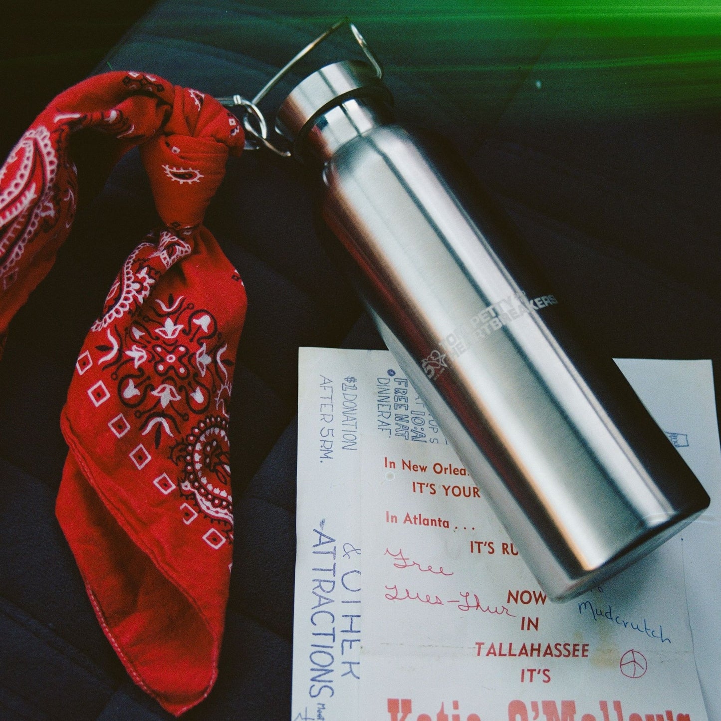 Road Trip '74 Logo Water Bottle