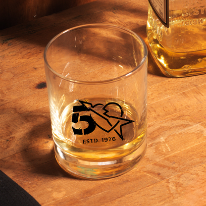 50th Anniversary Whiskey Glass