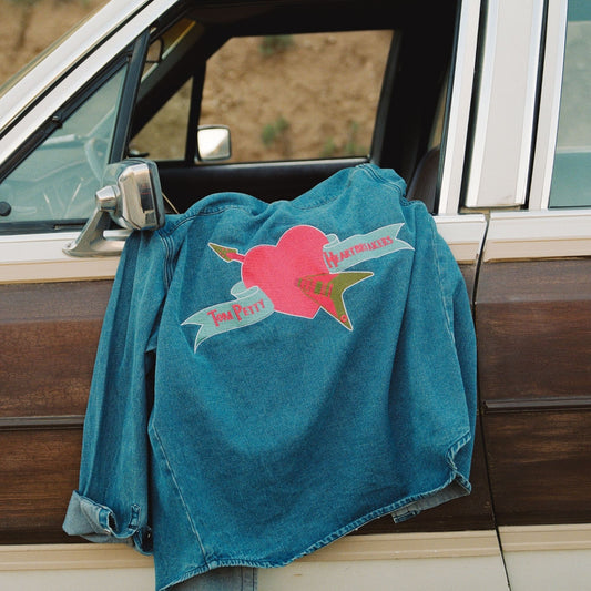 Embroidered Logo Denim Shirt