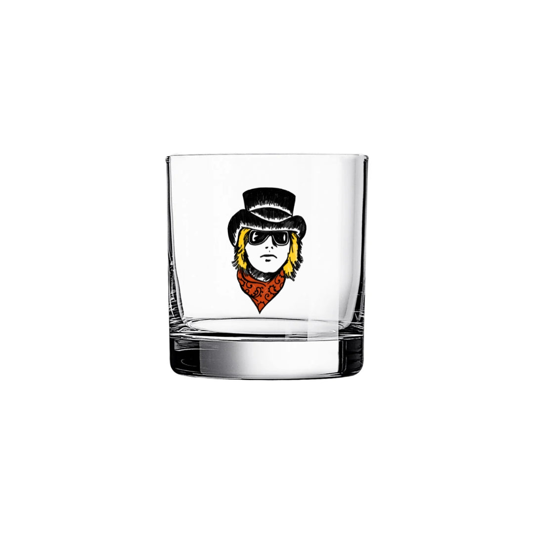 You Got Lucky Whiskey Glass