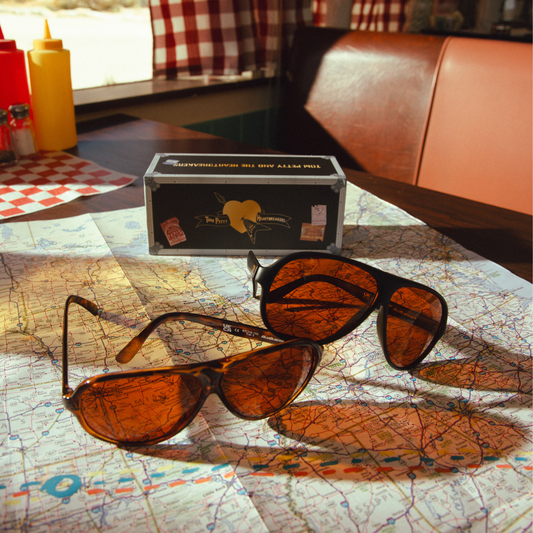 Blublocker x Tom Petty Aviator Sunglasses