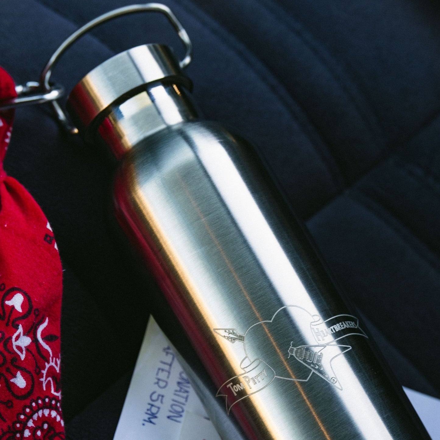 Road Trip '74 Logo Water Bottle