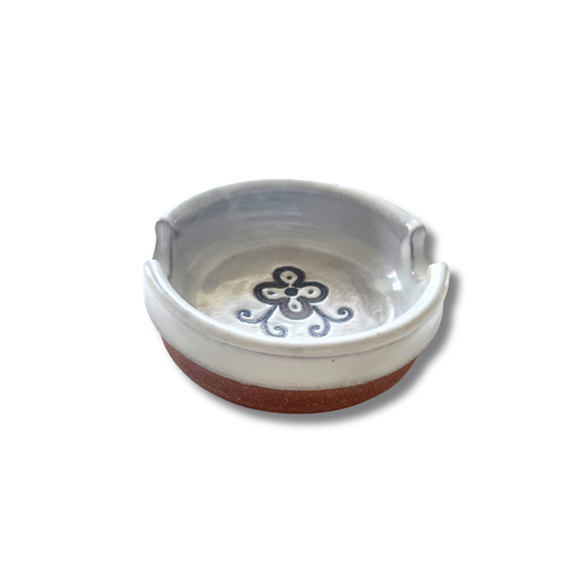 Wildflowers Ceramic Ashtray