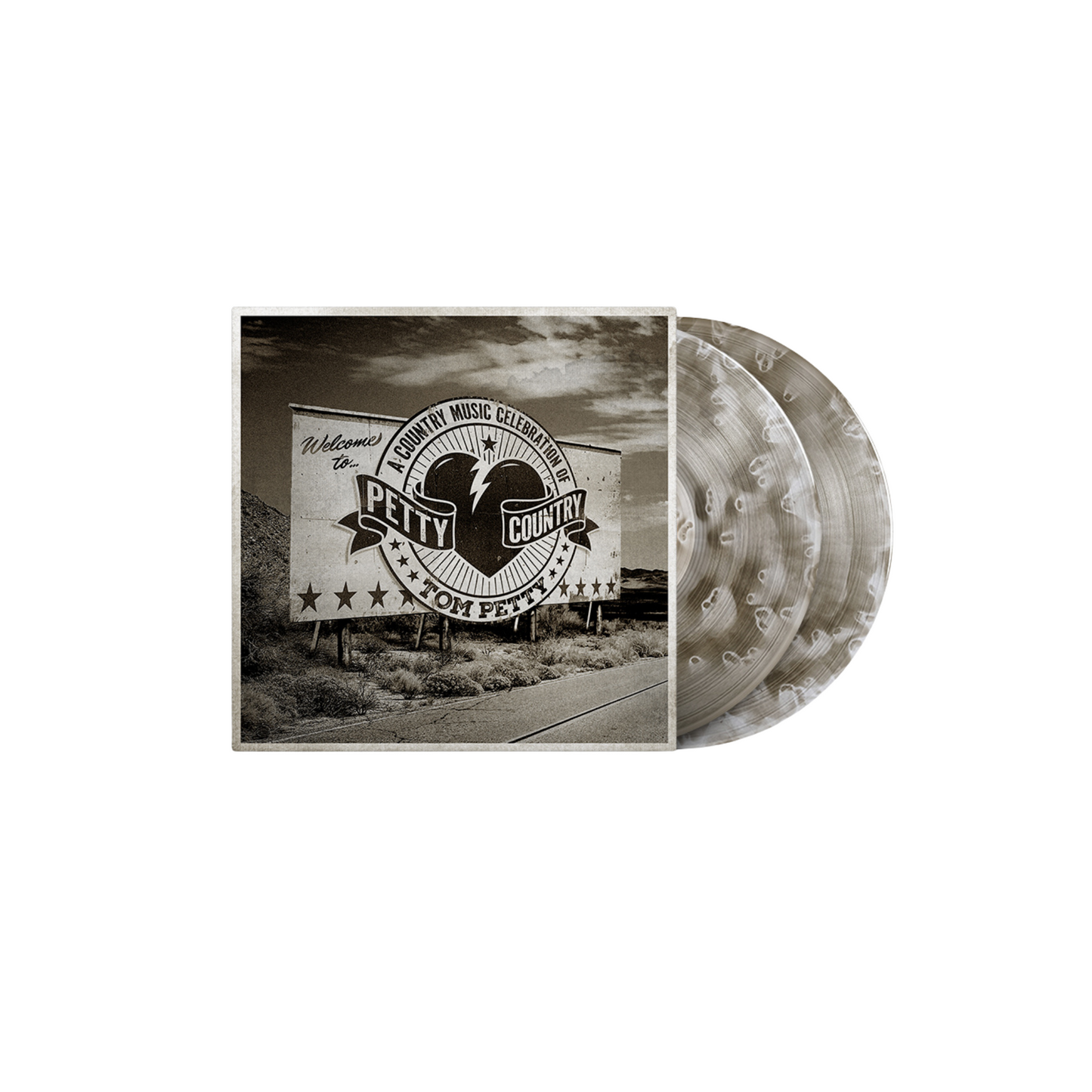 Petty Country: A Country Music Celebration Of Tom Petty- 2 LP Cloud Vinyl- Tom Petty Store Exclusive