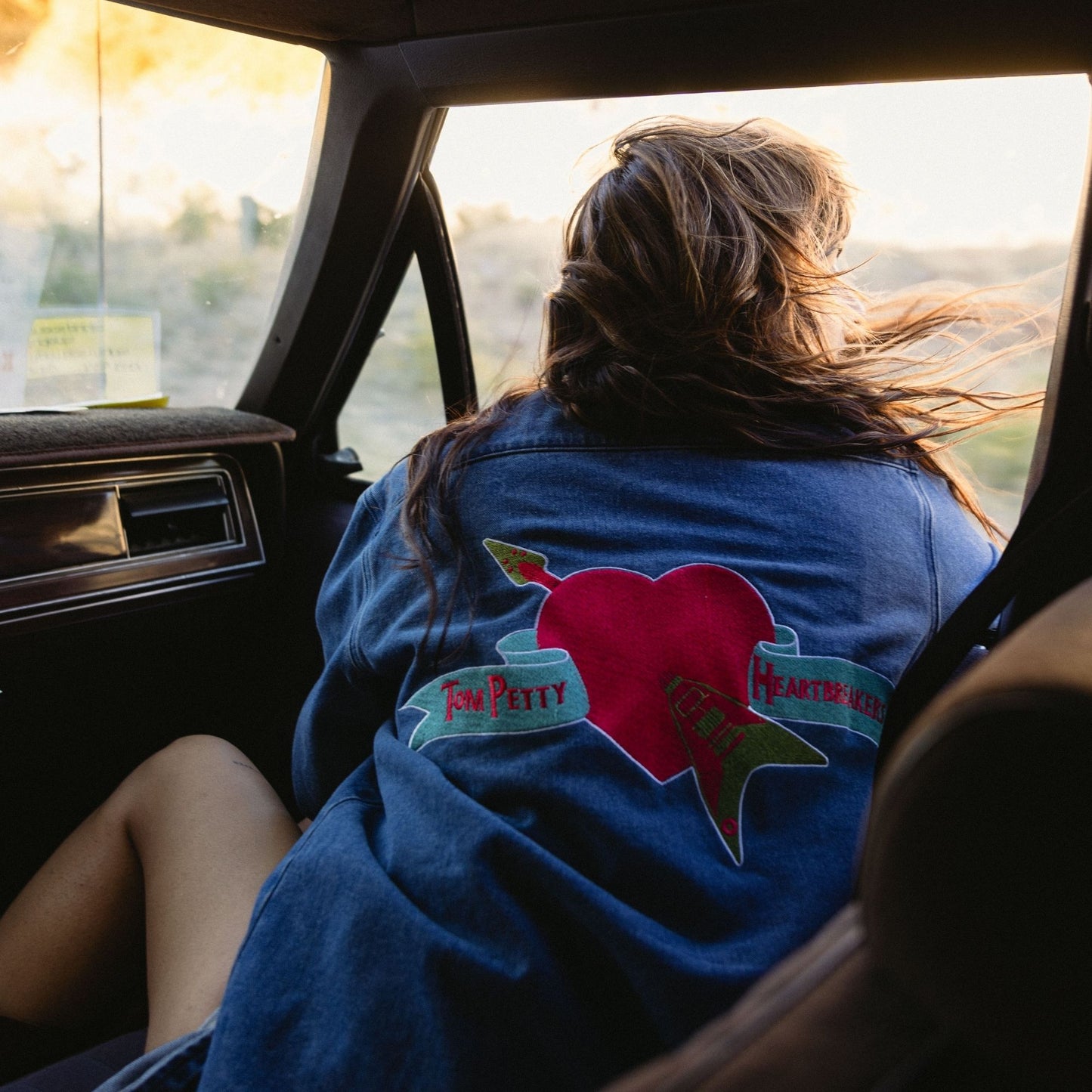 Embroidered Logo Denim Shirt