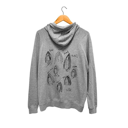 Doodle Zip-Up Hoodie