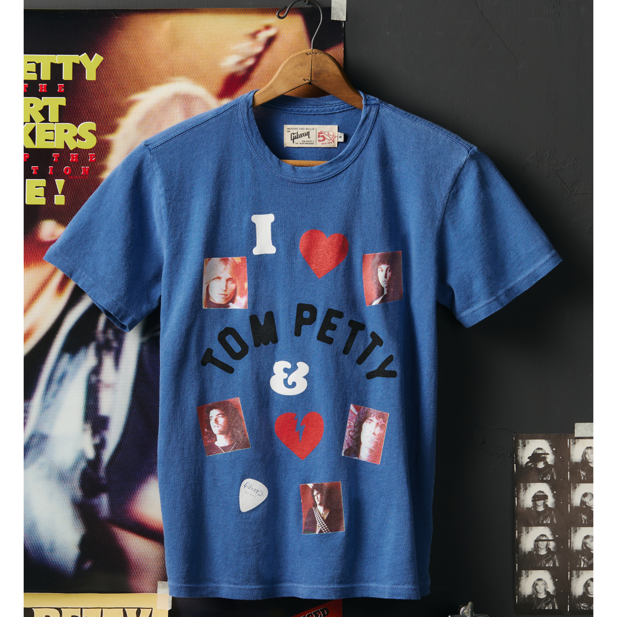imogene + willie x Gibson DIY tee in blue