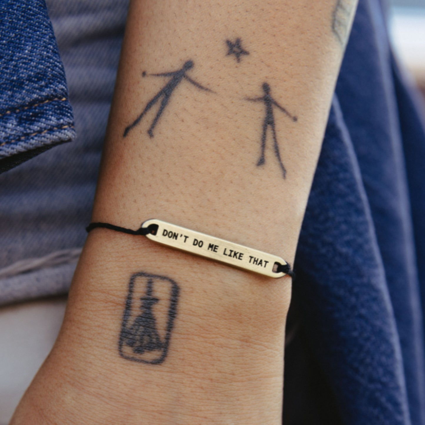 Lyric String Bracelet Set (Pack of 3)