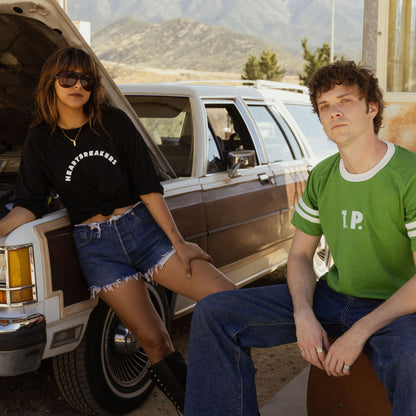 Flocked Heartbreakers Reissue Raglan