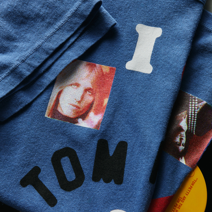 imogene + willie x Gibson DIY tee in blue