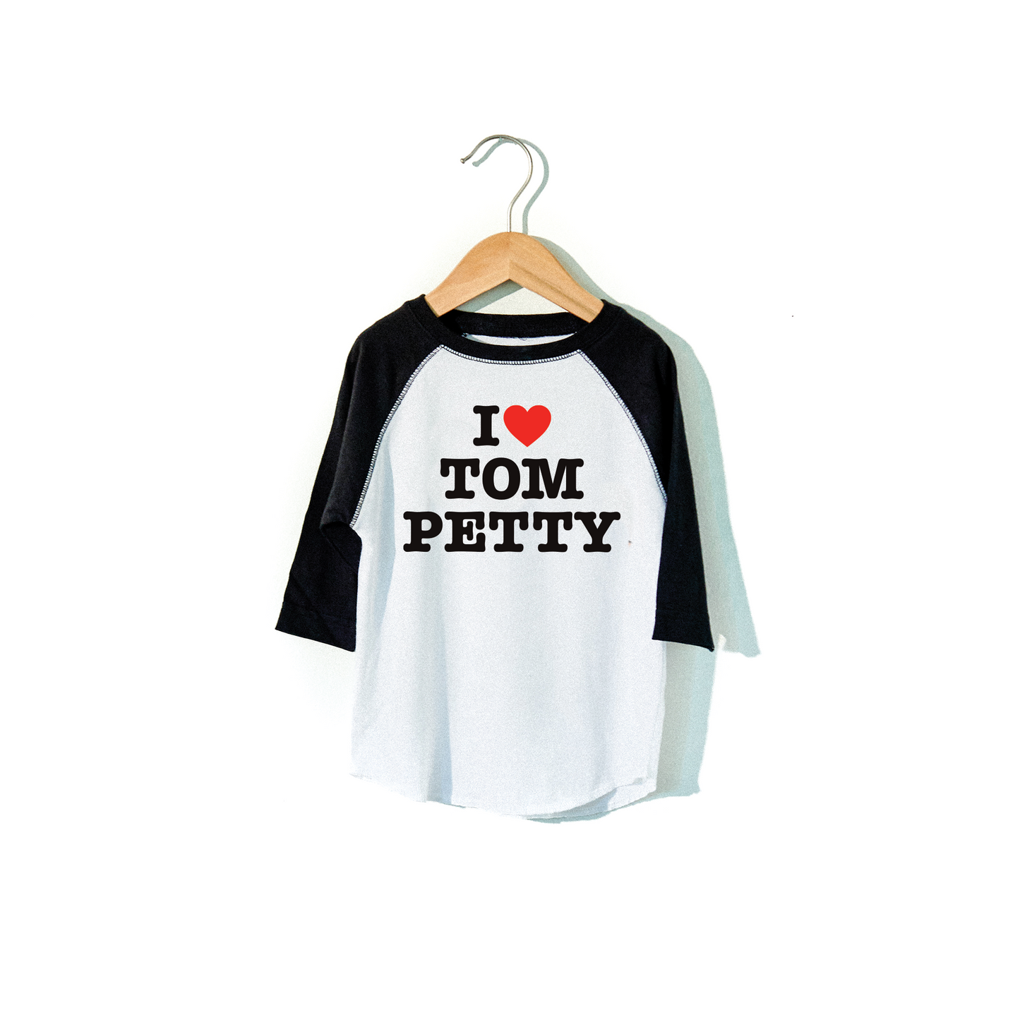 I Love Tom Petty Toddler Raglan