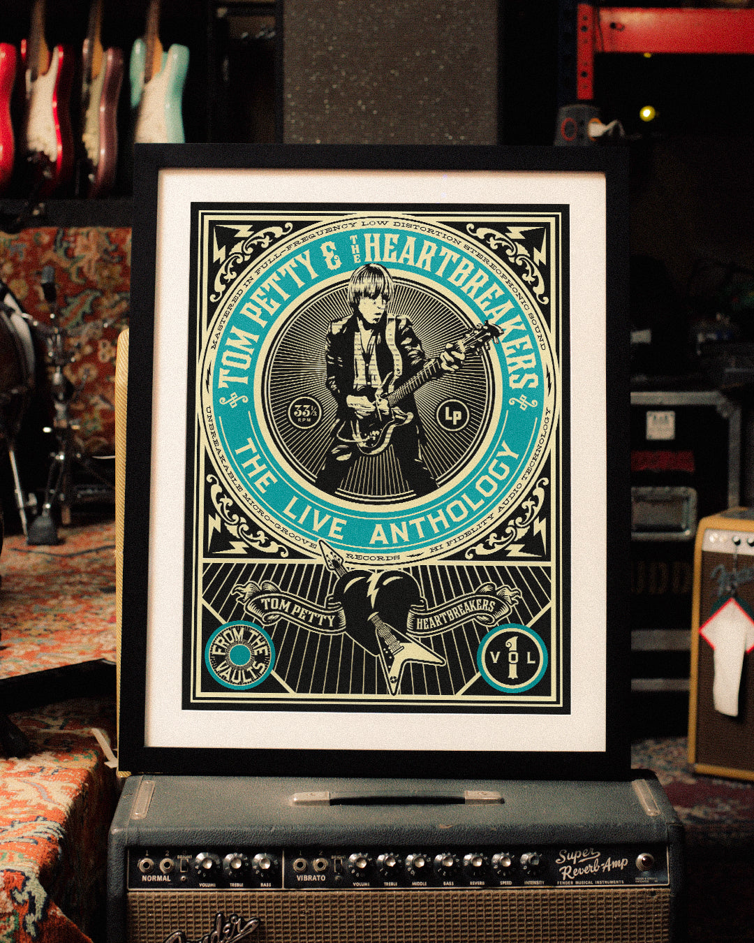 Live Anthology Poster – Tom Petty