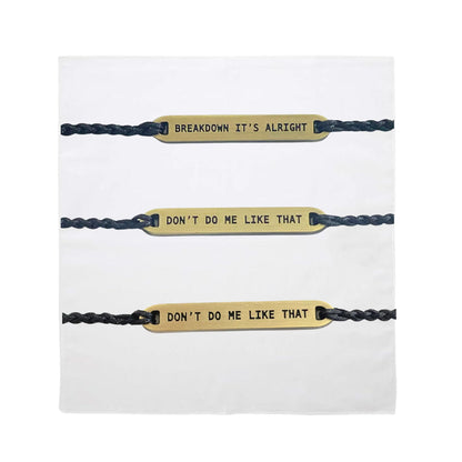 Lyric String Bracelet Set (Pack of 3)