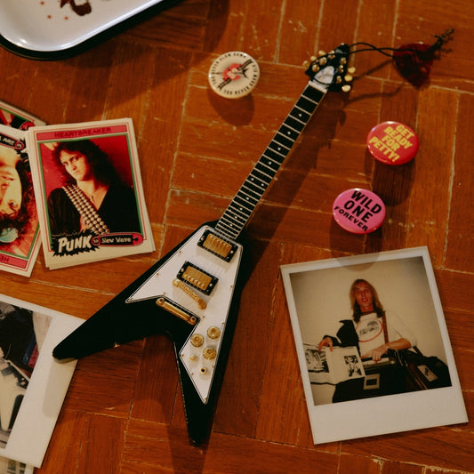 Gibson x Tom Petty Flying V Mini Guitar