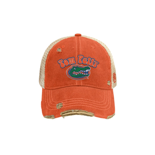 Tom Petty Day x Florida Orange Mesh Trucker Cap