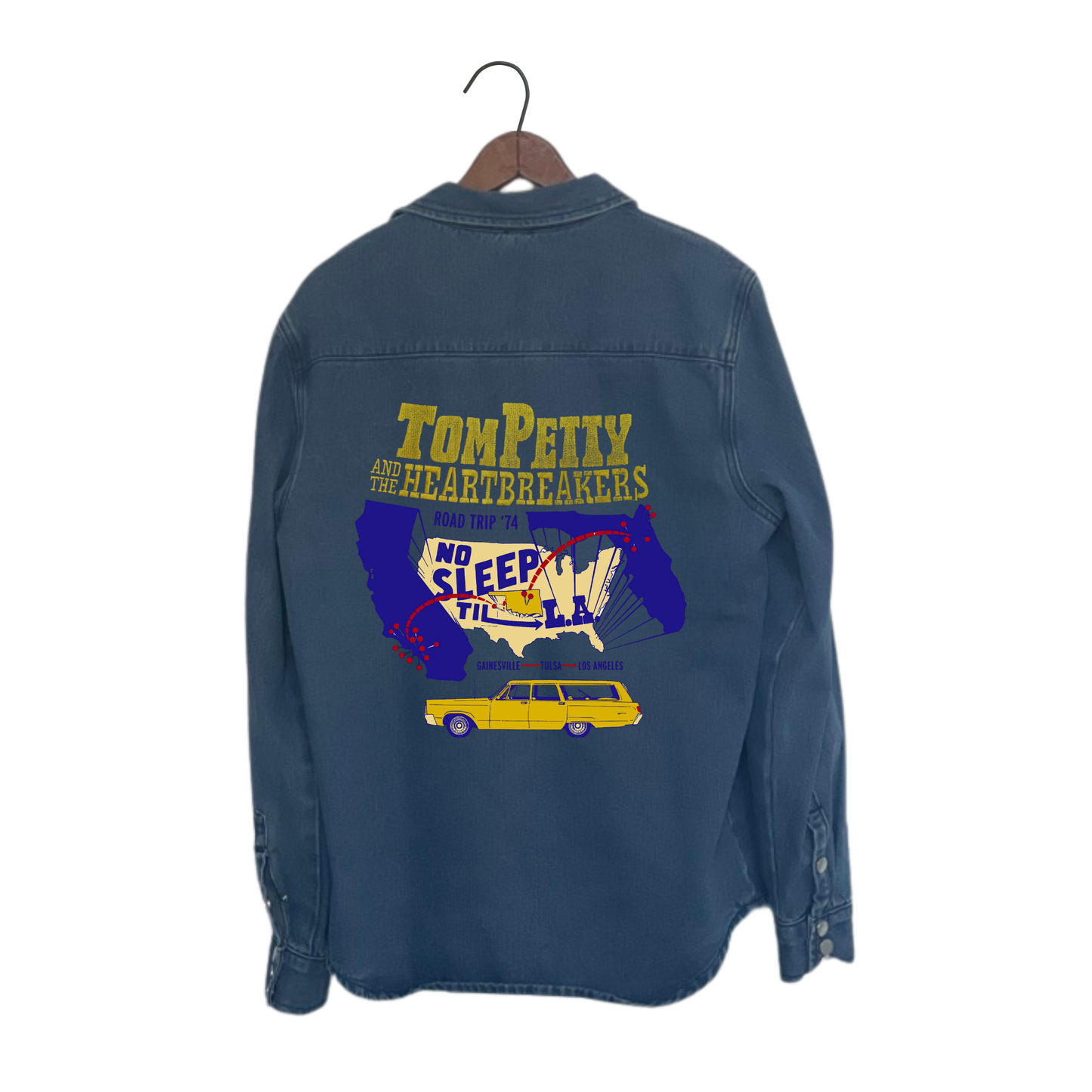 Road Trip '74 Denim Shirt