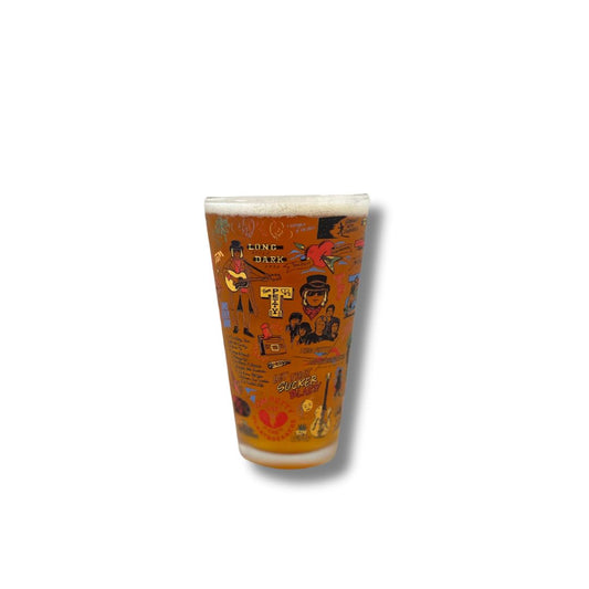 Long After Dark illustrated Pint Glass