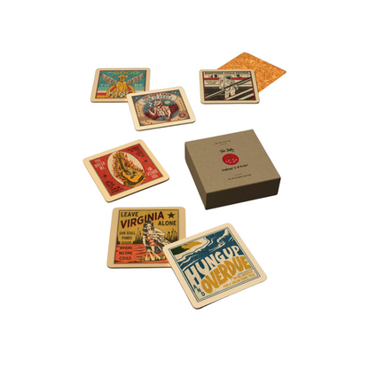 Wildflowers and All the Rest  Coaster Set