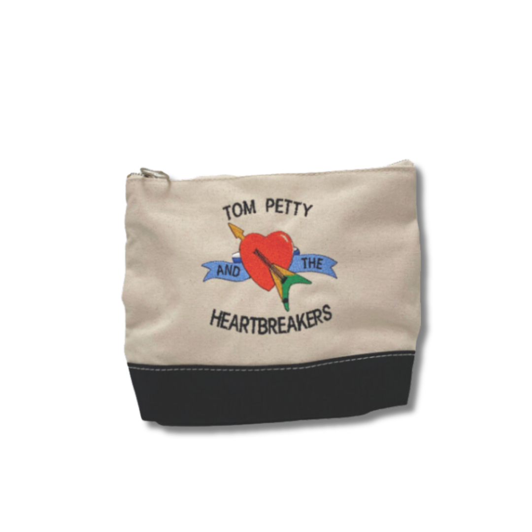 PatchYaLater x  Embroidered logo Canvas Pouch