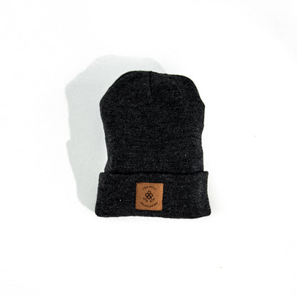 Wildflowers Stamped Patch Beanie