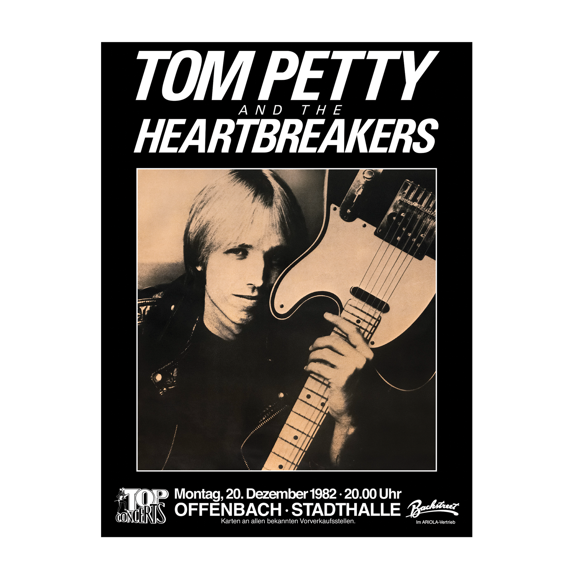 1982 Offenbach Show Poster – Tom Petty