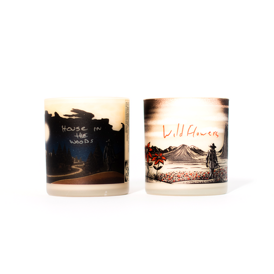 Wildflowers and House in the Woods Candle Gift Set