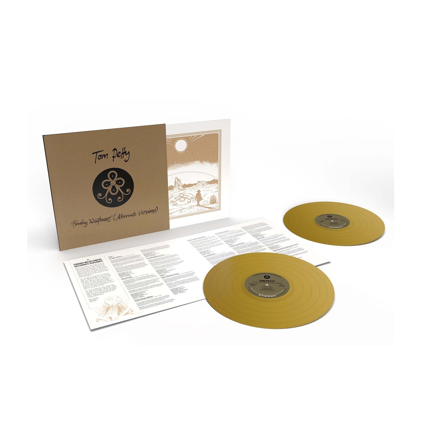 Finding Wildflowers (Alternate Versions) - Gold Vinyl