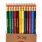 Gold Etched Lyric Pencil Set