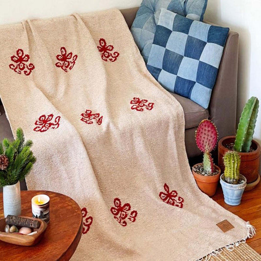 Wildflowers Limited Edition  Rustic Throw