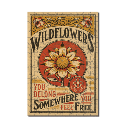 Limited Edition Wildflowers Jigsaw Puzzle
